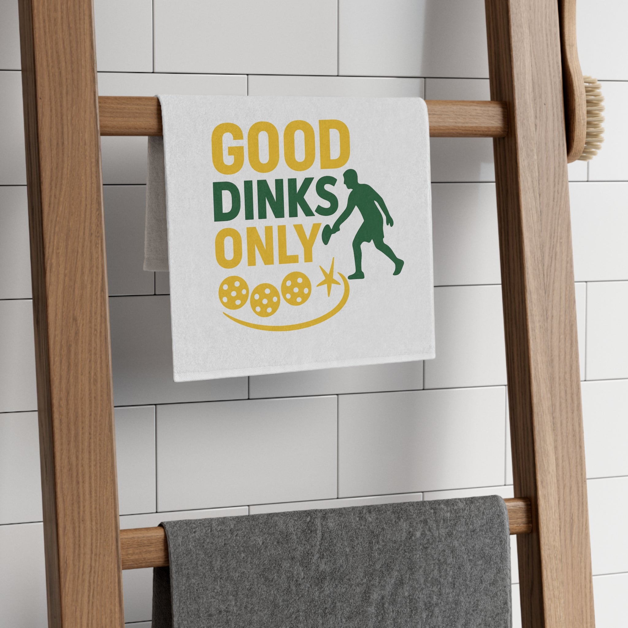 GOOD DINKS ONLY Pickleball Rally Towel | Quick-Dry Microfiber (11″×18″)