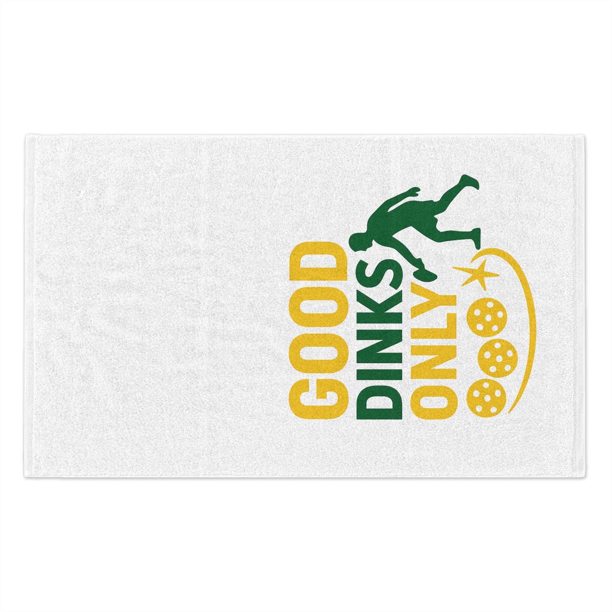 GOOD DINKS ONLY Pickleball Rally Towel | Quick-Dry Microfiber (11″×18″)